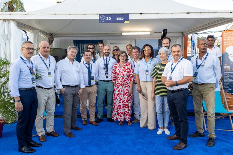 Inauguration du village d'arrivée de la Transat Café L'Or 2025 à Fort-de-France