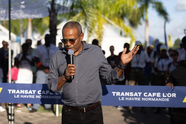 Inauguration du village d'arrivée de la Transat Café L'Or 2025 à Fort-de-France