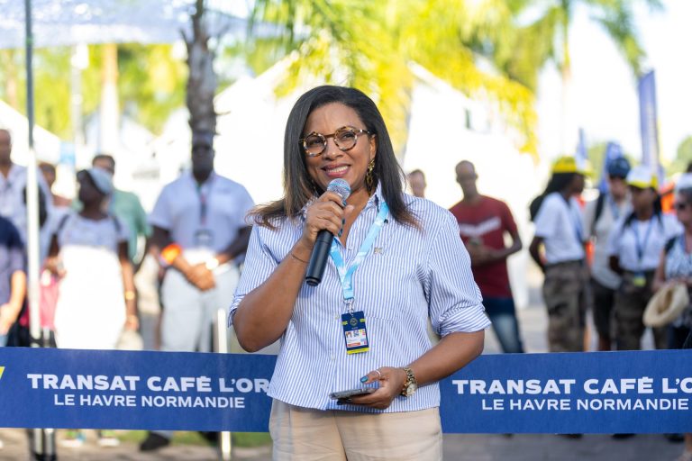 Inauguration du village d'arrivée de la Transat Café L'Or 2025 à Fort-de-France