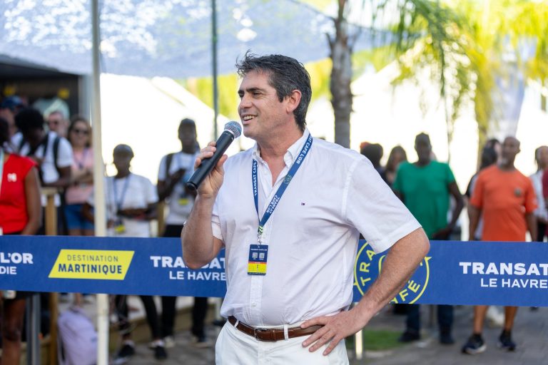Inauguration du village d'arrivée de la Transat Café L'Or 2025 à Fort-de-France