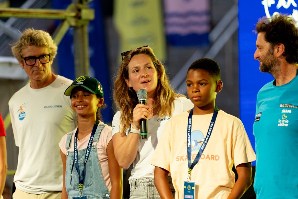 La jeunesse martiniquaise à la rencontre des skippers - Transat Café L'Or 2025