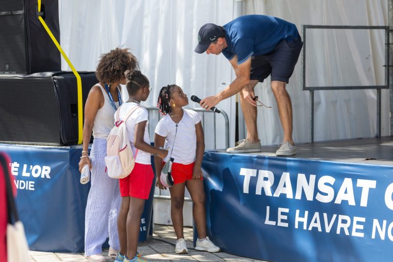 La jeunesse martiniquaise à la rencontre des skippers - Transat Café L'Or 2025
