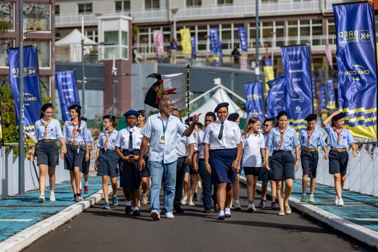 Arrivée de la Vierge noire de Rocamadour en Martinique - Transat Café L'Or 2025