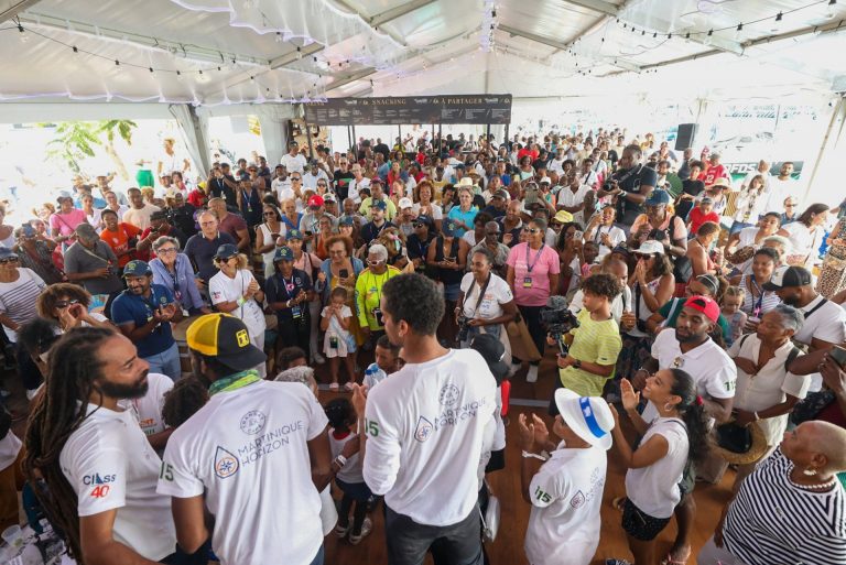Arrivée de Martinique Horizon en baie de Fort-de-France - Transat Café L'Or 2025