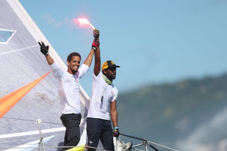Arrivée de Martinique Horizon en baie de Fort-de-France - Transat Café L'Or 2025