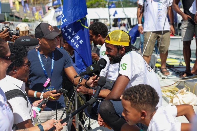 Arrivée de Martinique Horizon en baie de Fort-de-France - Transat Café L'Or 2025