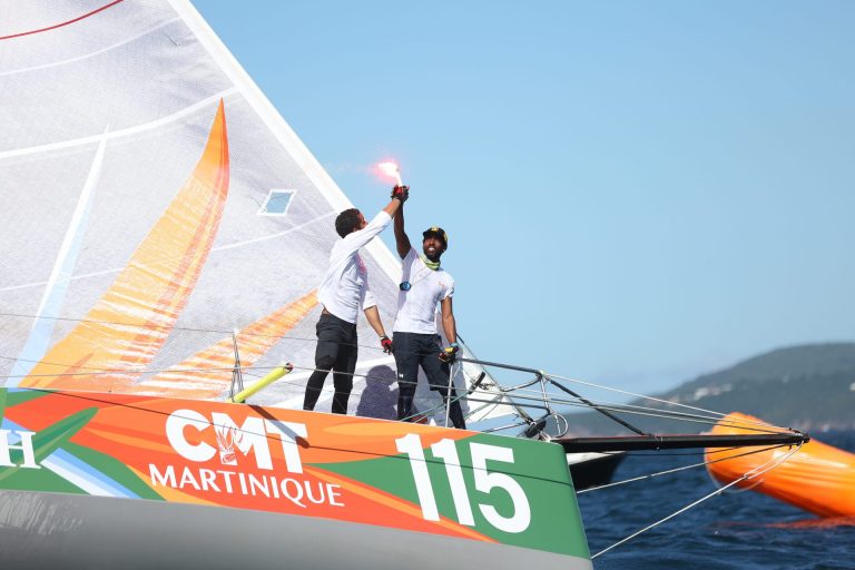 Arrivée de Martinique Horizon en baie de Fort-de-France - Transat Café L'Or 2025
