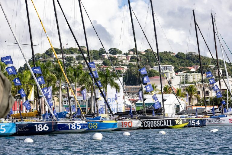 Village d'arrivée de la Transat Café L'Or 2025 à Fort-de-France